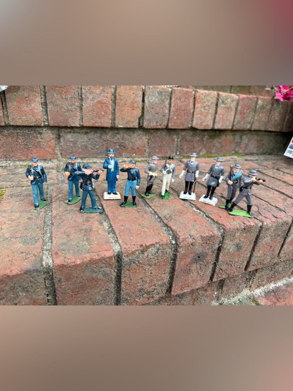 Vintage Toy Soldiers Figures Marx "Warriors of the World